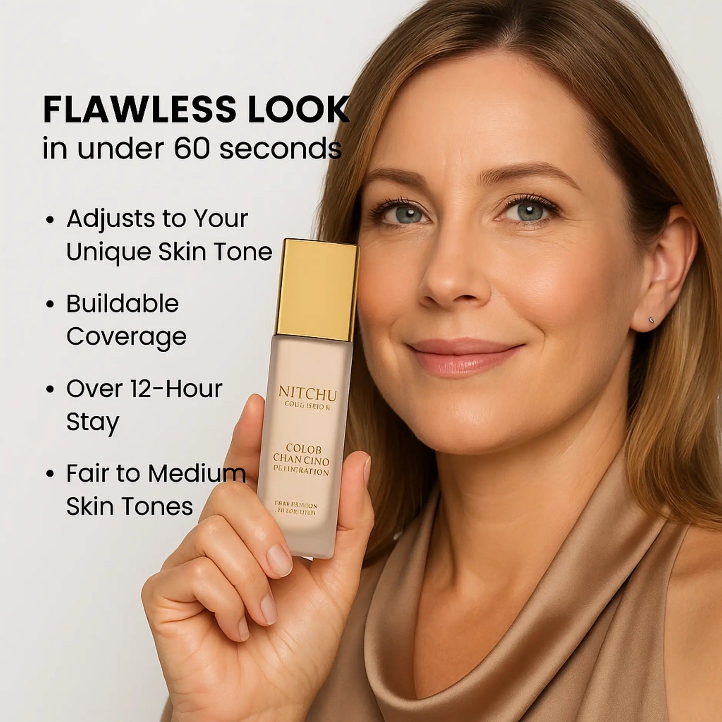 Nitchu TrueTone Foundation